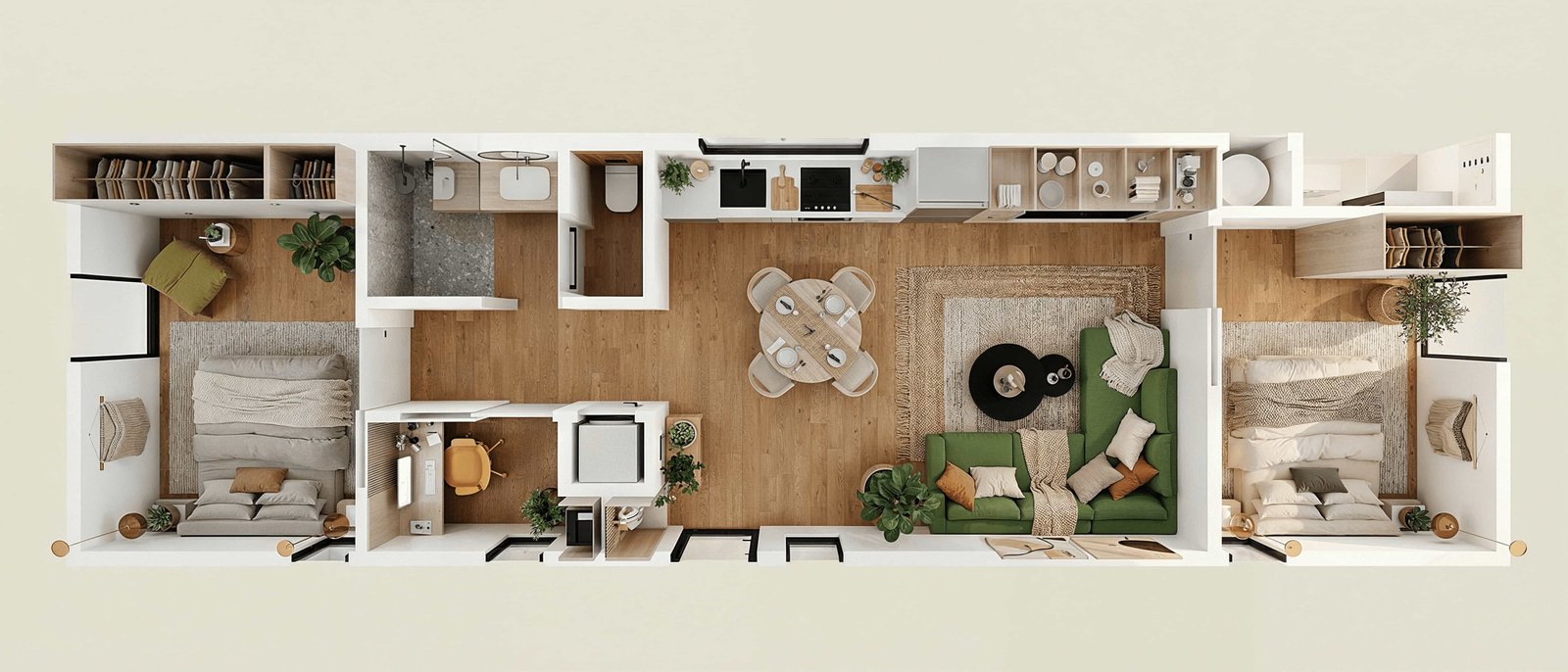 EVO Two Floor Plan