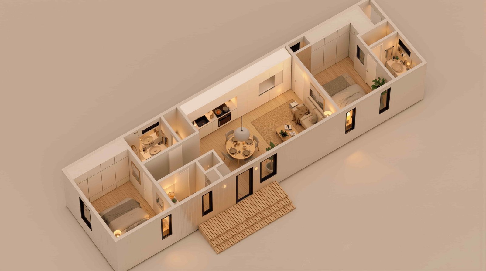 EVO Two Plus Isometric View